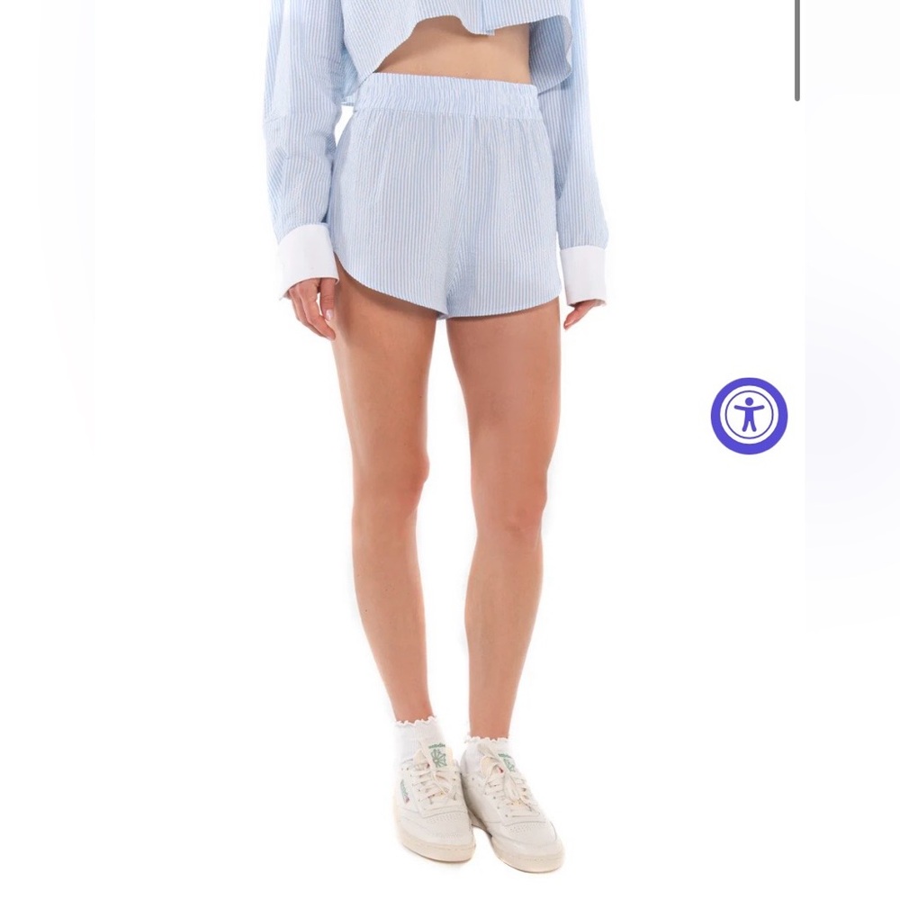 The Bar Angelo Short Cielo Seersucker size XL